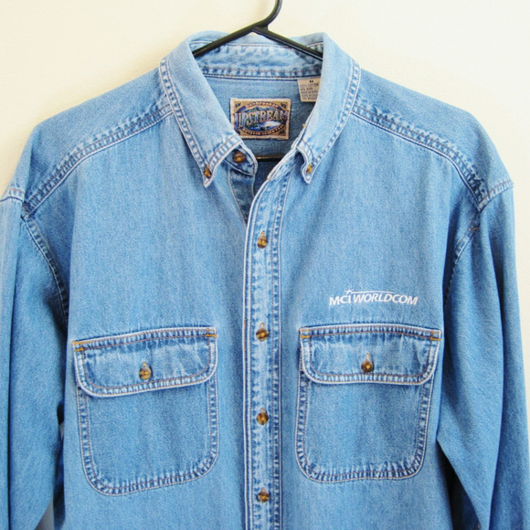 Dunbrooke Upstream-Denim Shirt Jacket-MCI Worldcom